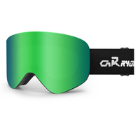 Lunettes de ski personnalisées Yijia Optical, protection UV400, polarisées, anti-buée magnétique, lunettes de snowboard, lunettes de ski