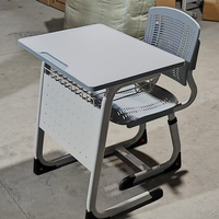 Nouveauté : Bureau et chaise réglables pour salles de classe du collège, tailles personnalisées, bureaux et chaises pour élèves, bureaux et chaises d'école