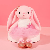 Grosir boneka balerina kelinci Anime balet mewah lucu dekorasi rumah hadiah ulang tahun anak mainan recal tari balet lembut