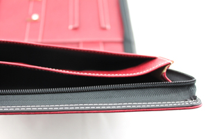 Tùy chỉnh A3/A4 Kích thước PU da nén danh mục đầu tư túi tài liệu thư mục tập tin cho nộp hồ sơ sản phẩm - Product Image 3