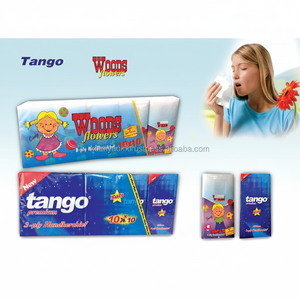 Mouchoir en coton 3 épaisseurs pratique pour la maison avec parfum, format de poche pour un usage quotidien - Product Image 1