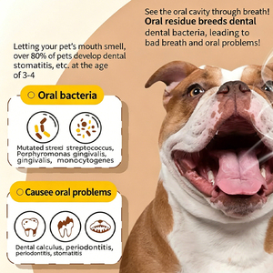 Spray para el Cuidado Bucal de Perros y Gatos, Seguro para Lamer, con Inulina y Ácido Cítrico, Alivia el Dolor de Úlceras Bucales y <span class=keywords><strong>la</strong></span> Saliva Excesiva, OEM/ODM - Product Image 3