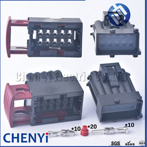 10 Pin 1-967240-1 tự động đèn pha đèn nối xe ánh sáng ổ cắm với thiết bị đầu cuối và con dấu cho Buick Peugeot - Product Image 1