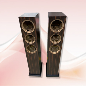 Boîtier audio professionnel OEM <span class=keywords><strong>Meuble</strong></span> de haut-parleurs en <span class=keywords><strong>bois</strong></span> sur mesure avec finition piano de qualité supérieure pour systèmes de moniteurs de studio Hi-Fi - Product Image 2