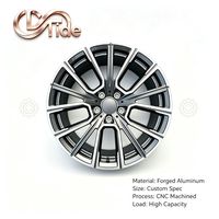 Cerchio in lega bicolore color canna di fucile a razze multiple con bordo lavorato per tuning auto - Ordine all'ingrosso