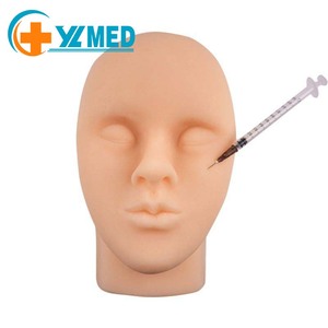 Modelo de Cabeza de Silicona para Cirugía Estética, Silicona para Inyección, Tallado de Líneas, Simulación de Enseñanza de Microplastia CE/ISO - Product Image 3