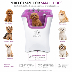 Baignoire pour chien commerciale à ozone, nettoyage rapide et en profondeur sans produits chimiques - Product Image 5