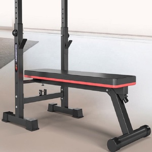 CooSport <span class=keywords><strong>Fitness</strong></span> – Rack d'haltérophilie pliable et réglable en acier – Équipement d'exercice durable pour <span class=keywords><strong>la</strong></span> musculation à domicile - Product Image 3