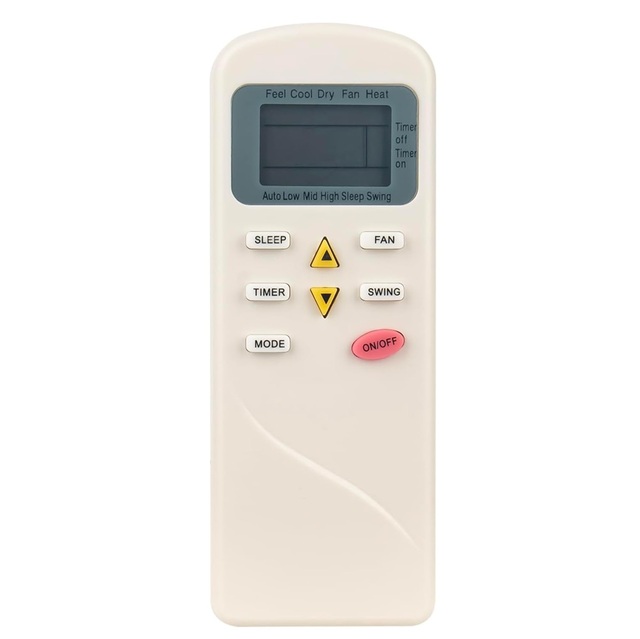 Replace AC Remote Control Work for TCL/Peabody/Videocon/Mastertech Air Conditioner 9000 BTU KTTCL001 GYKQ-05 GYKQ-10e GYKQ-11e
