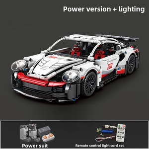 Compatible con Plástico ABS Plateado Electrolítico para Construcción de Modelos de Autos Deportivos, Bloques de Construcción para Niños - Product Image 6