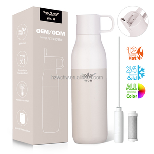 Vente chaude isolé en acier inoxydable <span class=keywords><strong>voyage</strong></span> gobelet filtre à charbon 500ml <span class=keywords><strong>bouteille</strong></span> d'eau avec filtre réutilisable pour une consommation propre - Product Image 6