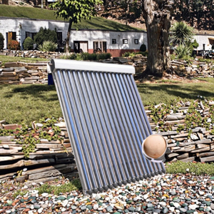 Calentador de agua <span class=keywords><strong>solar</strong></span> <span class=keywords><strong>horizontal</strong></span> de alta eficiencia, tubos de cobre, colector <span class=keywords><strong>solar</strong></span> de vidrio al vacío - Product Image 3