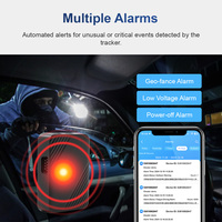 Rastreador GPS 4G para Vehículos con Lector de Tarjetas RFID, Seguimiento en Tiempo Real, Sistema de Alarma para Motocicletas, Autos, Autobuses y Camiones