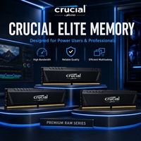 Crucial Pro Overclocking Crucial Pro DDR5-6400 CL32 32GB Kit 16GBx2 UDIMMOC Gaming Memory White