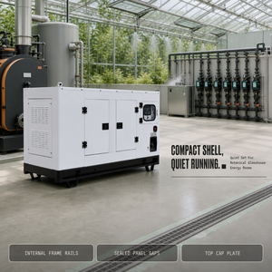 Groupe électrogène équipé d'un kit de colliers de serrage et d'un kit de mobilité Depot pour entreprise de location de générateurs diesel - Product Image 3