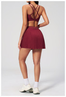 Ensemble de yoga respirant et doux comme un nuage, soutien-gorge de sport antichoc et short sans couture à séchage rapide en Spandex/Nylon pour femmes, fitness