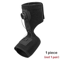 Attelle de cheville orthopédique avec bouton de support de traitement des articulations Réhabilitation hivernale et protection de récupération des blessures