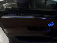 Kit d'éclairage d'ambiance pour BMW X5 E70, mise à niveau de l'intérieur automobile, éclairage d'ambiance intérieur automobile 64 couleurs.