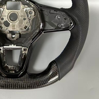 Volant personnalisé en fibre de carbone de style racing pour Volkswagen Golf 8 GTI R Line MK8 Scirocco GTS R, amélioration de l'intérieur de la voiture