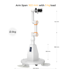 Cabina de Fotos Glambot Totalmente Automática de MWE Design, Máquina de Fotos con Brazo Robótico Metálico para Bodas y Fiestas de Cumpleaños con Efectos Mágicos - Product Image 3