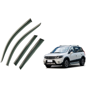 Injection Window Visors Rain Guards for Dongfeng Joyear X3 / X5 2013-2016| Side Window Deflectors Custom Fit Auto Accessories - Product Image 1
