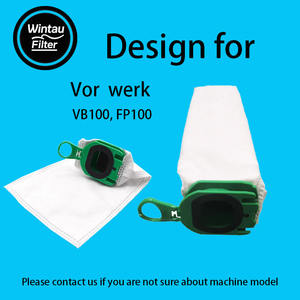 Installation facile sacs à poussière non tissés <span class=keywords><strong>Robot</strong></span> aspirateur sac à poussière remplacement pour <span class=keywords><strong>Vorwerk</strong></span> Vb100 Fp100 - Product Image 3