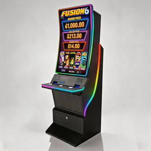 Console di Gioco Zhuohua ZHZN9527-1 con Schermo Curvo da 43 Pollici, Scocca in Metallo, Interfaccia in Inglese, Multigiocatore Online - Product Image 1
