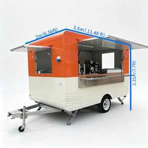Camions de restauration mobiles, remorques de cuisine, équipement de cuisine complet, camions de nourriture - Product Image 2