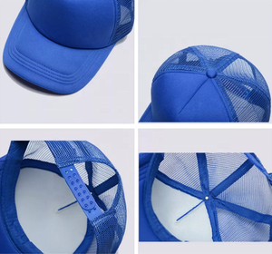 Günstige leere Snapback Mesh <span class=keywords><strong>Trucker</strong></span> <span class=keywords><strong>Cap</strong></span> Hut für den Heiß pressdruck Passen Sie Schaum hüte mit Ihrem eigenen Logo individuell bedruckte Kappe an - Product Image 4