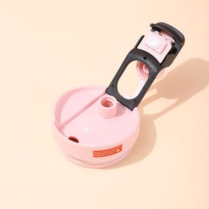 Bouteille d'eau personnalisée en acier inoxydable, <span class=keywords><strong>thermos</strong></span> isotherme OEM en acier inoxydable, vente en gros, tasse à café avec poignée - Product Image 3