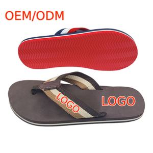 Sandalias de Playa Nicecin para Hombre, Elegantes Chanclas Tejidas a Rayas, con Logotipo Personalizado, para Caminar por la Playa, al por Mayor - Product Image 2