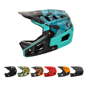 신상품 도매 OEM 성인용 스포츠 안전 헬멧, 여성 남성 다운힐 맞춤형 레이싱 자전거 풀페이스 엔듀로 산악 MTB 바이크 헬멧 - Product Image 5