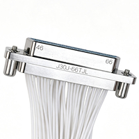 Connecteur mâle Micro-D à montage sur circuit imprimé J30J-66TJL J30J-66ZKL J30J-66ZKP Série J30J - Compatible MIL-DTL-83513 9-100 broches