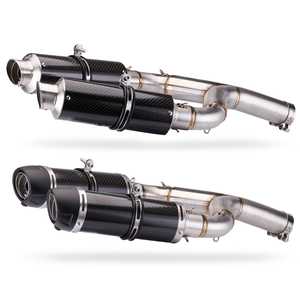 <span class=keywords><strong>Aprilia</strong></span> <span class=keywords><strong>SHIVER</strong></span> <span class=keywords><strong>750</strong></span> Racing Performance Échappement Emplacement d'origine Silencieux de moto à enfiler État neuf - Product Image 3