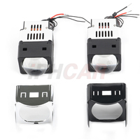 GCAR Factory Outlet 1.8inch LED Matrix Bi LED Projecteur Lens Car Light Biled Mini LED Laser Projector Fog Lens Auto Headlights