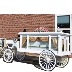 Chariot de cercueil au design moderne Véhicule funéraire électrique antique Chariot de corbillard Voiture funéraire vintage électrique à vendre - Product Image 5