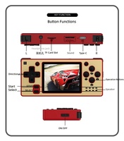 Console de jeu portable rétro Q20 Mini, open source Linux, lecteur de jeux vidéo classique avec écran couleur de 2,4 pouces, cadeau pour enfant