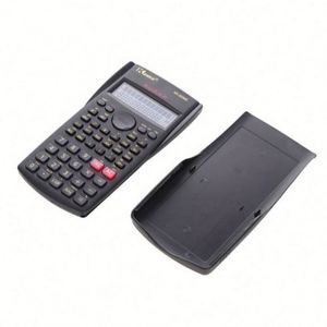 Calculadora Científica para Estudiantes DEXIN, 12 Dígitos, 240 Funciones, Cuerpo de Plástico, Alimentación por Batería, Caja de Regalo Negra - Product Image 1