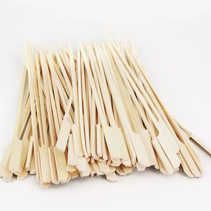 Piques à cocktail et cure-dents en bambou jetables - Écologiques pour cocktails, grillades, amuse-gueules, fruits, <span class=keywords><strong>barbecue</strong></span> et sandwichs - Product Image 1