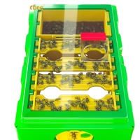 Benefitbee Nouvelle boîte de reproduction d'abeilles en plastique HDPE miniature avec 4 cadres et 3 mois de garantie