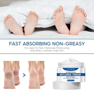 OUHOE <span class=keywords><strong>Crème</strong></span> hydratante réparatrice adoucissante pour les cuticules, nourrissante, anti-fissuration, 2% d'acide salicylique, 45% d'<span class=keywords><strong>urée</strong></span>, pour les mains et les pieds - Product Image 6