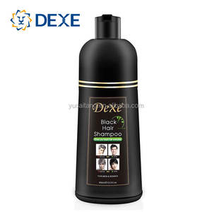 Shampoo Colorante Naturale per Capelli Neri DEXE, Formula Erboristica <span class=keywords><strong>Senza</strong></span> <span class=keywords><strong>Ammoniaca</strong></span> e PPD, <span class=keywords><strong>Colore</strong></span> Marrone Scuro, Prezzo di Fabbrica - Product Image 5