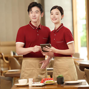 AI-MICH sottomettere le camicie da donna da uomo tute da cameriere traspiranti allontana l'umidità dal negozio di Grill confortevole e rilassante - Product Image 4