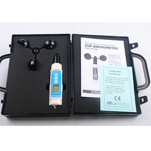 Anémomètre de poche étanche IP65 AM-4220 pour la mesure de la vitesse du vent, idéal pour les applications météorologiques extérieures - Product Image 4