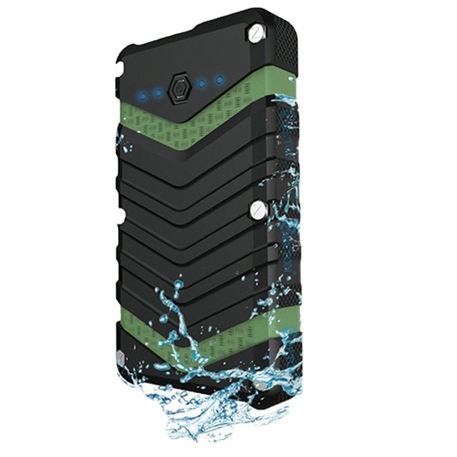 18000mAh High Capacity Lithium Battery Power Bank ROHs Waterproof Charger with Double USB Ports Display Function for Business