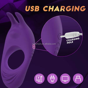 Anillo vibrador para parejas con 9 modos, resonancia masculina y femenina, retraso en la eyaculación del pene y vibrador de estimulación del clítoris - Product Image 2