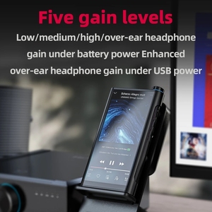 FiiO M15S Portable High-Definition Walkman WiFi MQA for <strong>Bluetooth</strong> 5.0 FM Handheld DSD <strong>Decoding</strong> MP3 Music Player Metal - Product Image 6