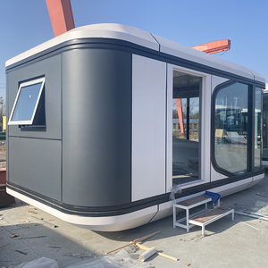 Moderna Casa Móvil de Lujo, Tipo Cabañ<span class=keywords><strong>a</strong></span>, de Acero, Impermeable, de 20 pies/40 pies, Personalizable, de Construcción Modular Rápida, con Energí<span class=keywords><strong>a</strong></span> Solar - Product Image 5