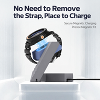 Support de charge SIKAI pour Xiaomi Watch5/S4/S4 Sport/S3/S2/2 Pro/H1 avec organisateur de câbles dissimulé et base antidérapante pour bureau