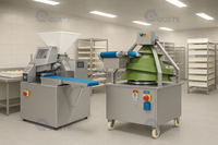 Machine à pain croissant entièrement automatique industrielle Équipement de boulangerie commerciale pour la ligne de production d'usine alimentaire